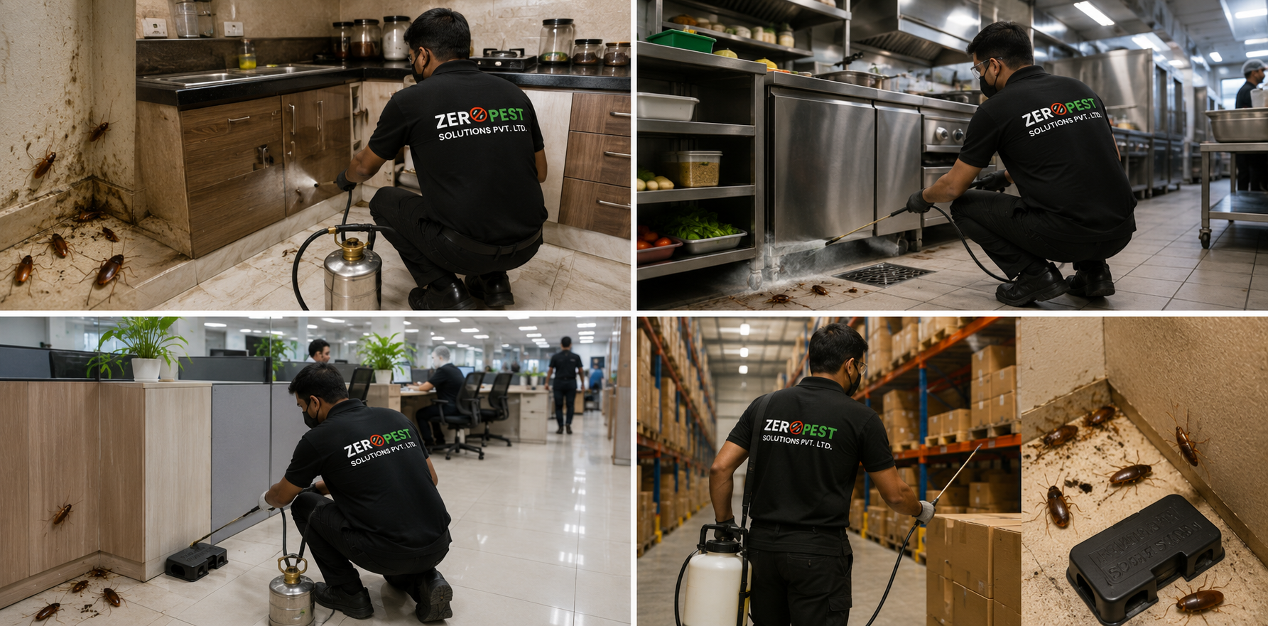 Cockroach pest control services in Delhi NCR